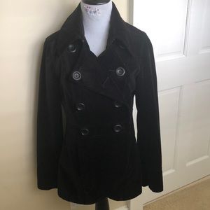 Calvin Klein Jeans velvet jacket M double breasted